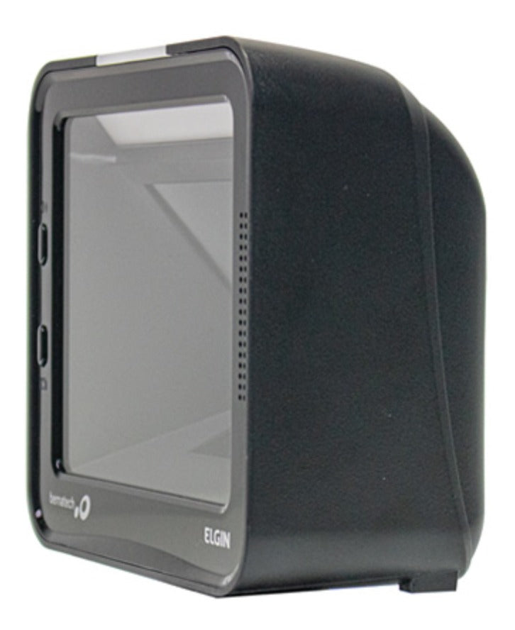 Leitor De Código De Barras Elgin El8600 1d 2d Usb Fixo Preto