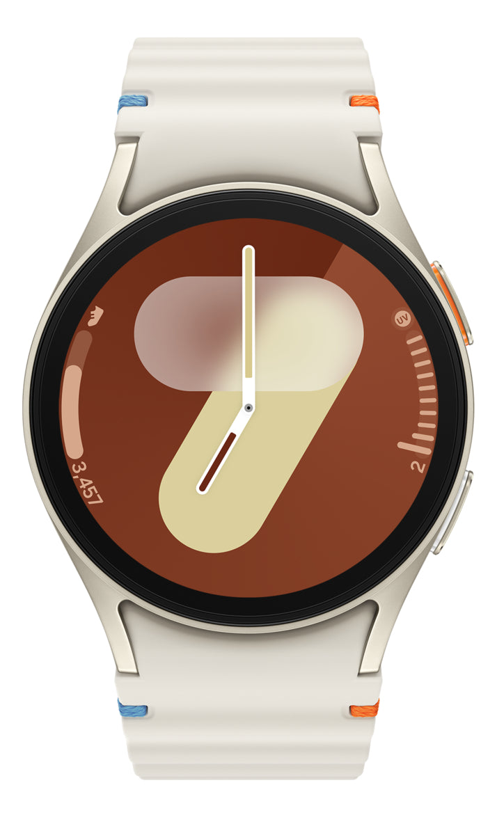 Samsung Galaxy Watch7 Smartwatch 40mm Bt Galaxy Ai Caixa Creme Pulseira Creme Bisel Creme Desenho da pulseira N/A