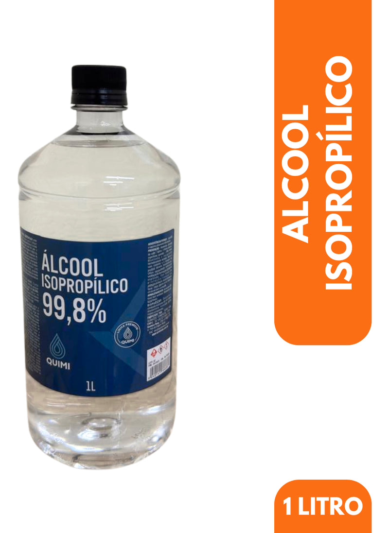 1l Álcool Isopropilico De Limpeza Para Uso Diversos