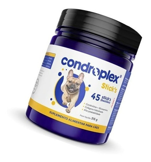 Suplemento Alimentar Condroplex Sticks Avert - 45 Unidades