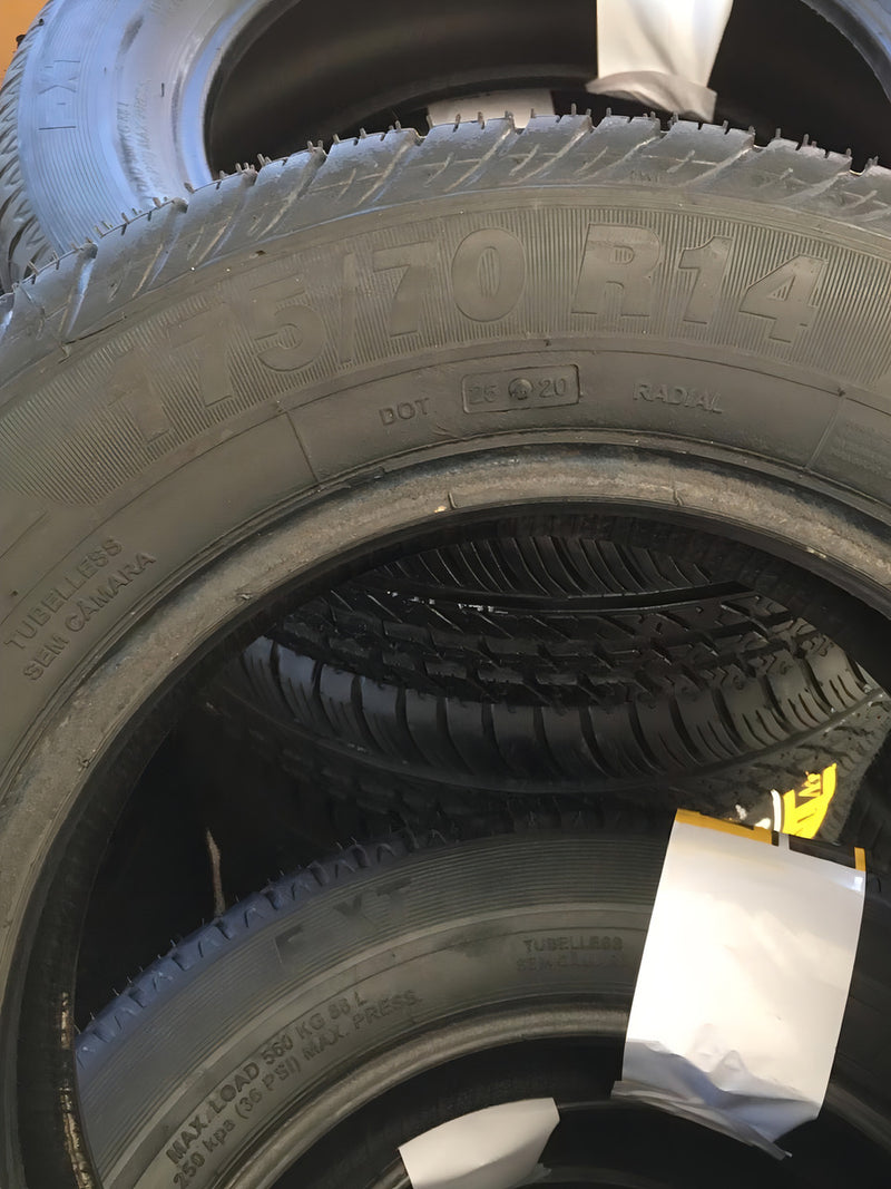 Pneu Remold 175/70/14 - Gw Tyres Com Selo Hb 20