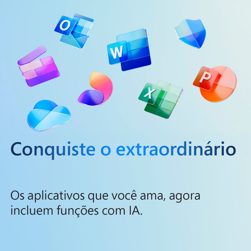 Microsoft 365 Family 2025 + Mcafee Premium - Licença 1 Ano