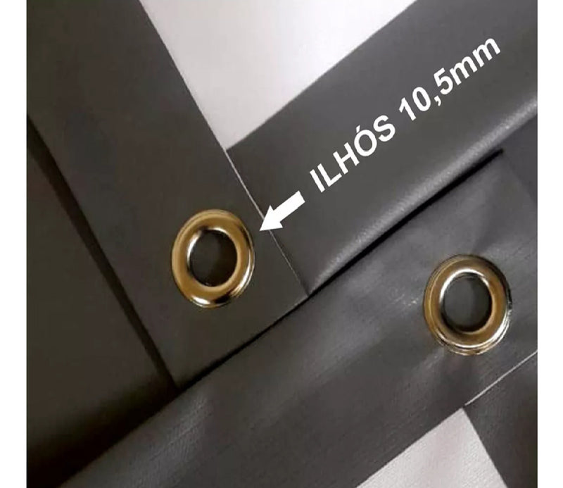 Telão De Projeção 100 Polegadas Lona Dobravel Projetor