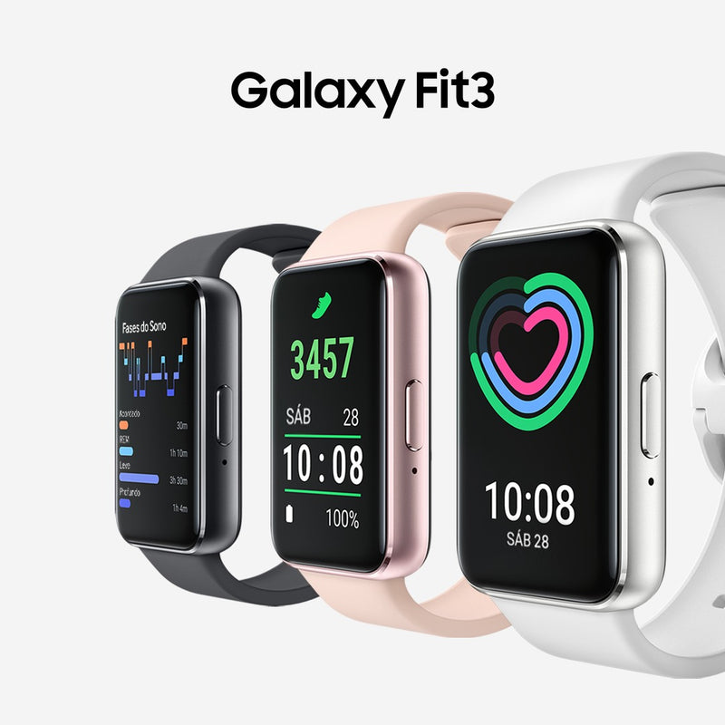 Samsung Smartwatch Galaxy Fit3 Grafite