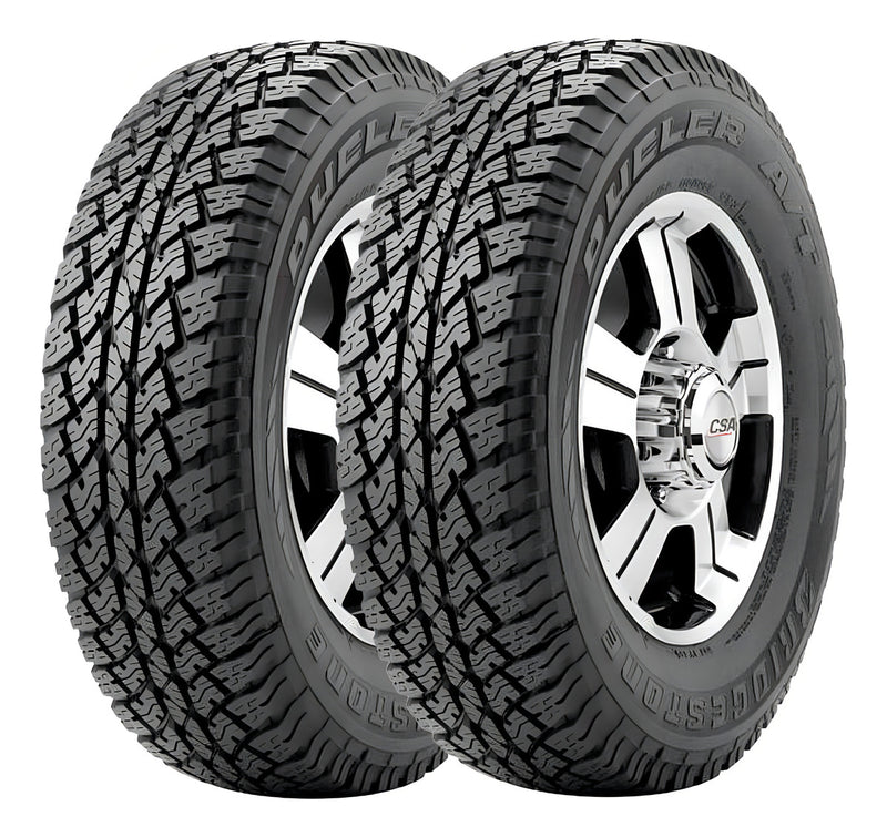 Kit de 2 pneus Bridgestone Dueler A/T 693 III LT 265/65R17 112 S