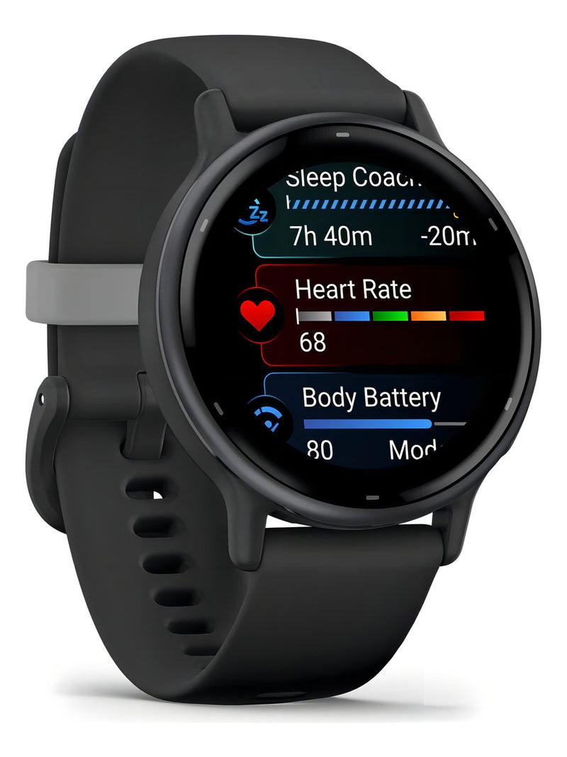 Relógio Garmin Vivoactive 5 Preto Com Pulseira De Silicone