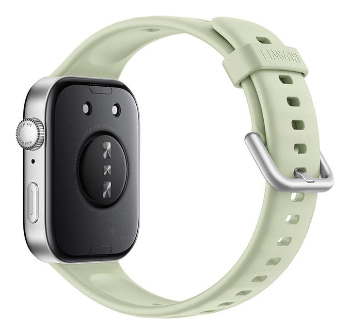 Smartwatch, Huawei Watch Fit 3, Verde Bisel Prateado Desenho da pulseira Mesh