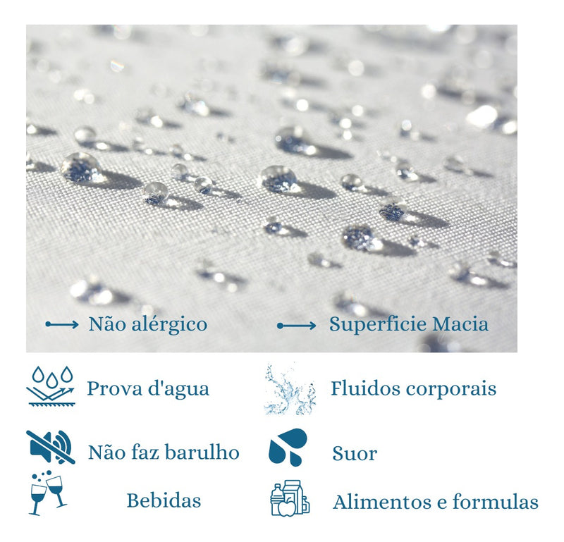 Protetor de Colchão Impermeável Casal Altenburg Sono e Saúde