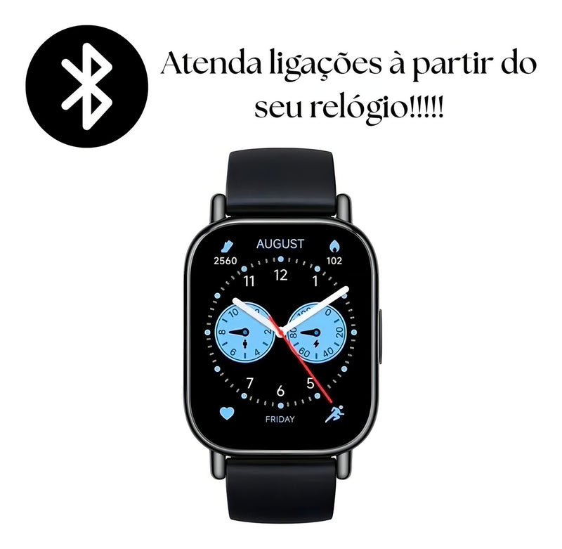 Relogio Smartwatch Xiaomi Redmi Watch 5 Lite Gps Preto Desenho Da Pulseira Milanese
