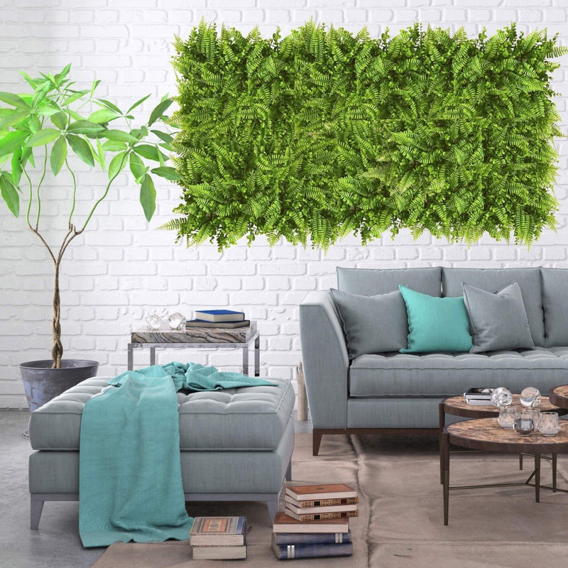 Placa De Samambaia Eucalipto 40x60 Muro Ingles Premium