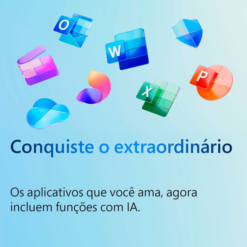 Microsoft 365 Personal Office 365 apps 1TB - 1 Usuário Assinatura Anual