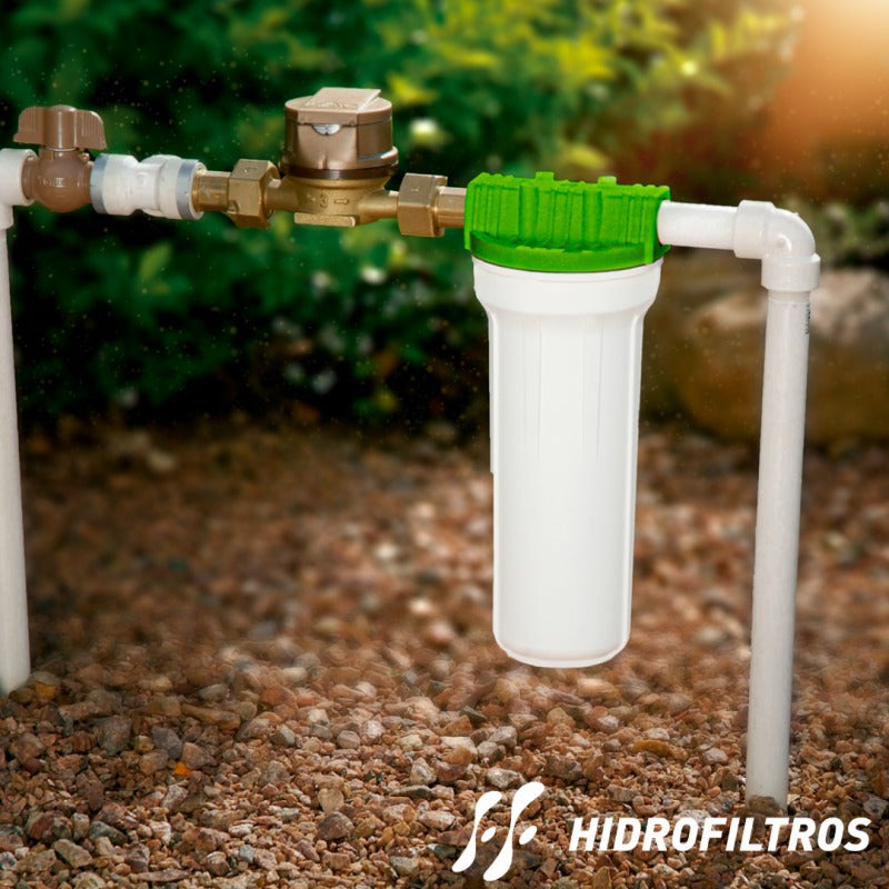 Filtro Caixa D'água E Cavalete Hidrofiltros + 4 Refil Extra