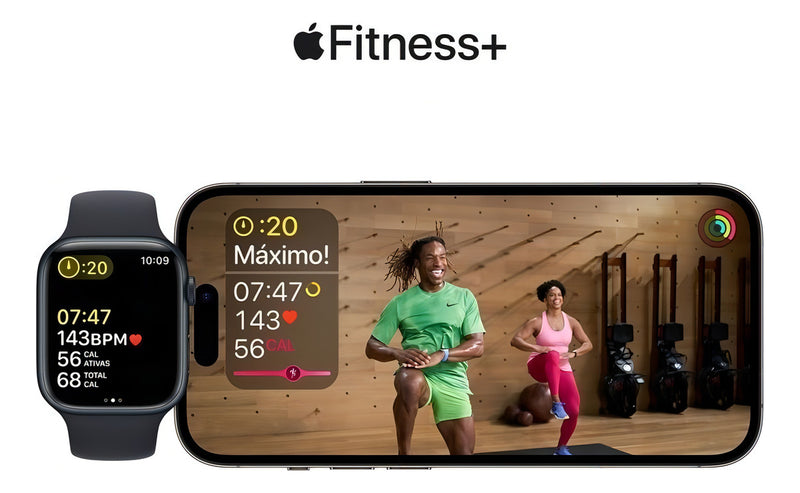 Apple Watch SE GPS - Caixa meia-noite de alumínio 40 mm - Pulseira esportiva meia-noite - 2 GERAÇÃO