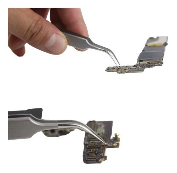 Kit Pinças De Precisão Profissional P/ Celular Ant Estática