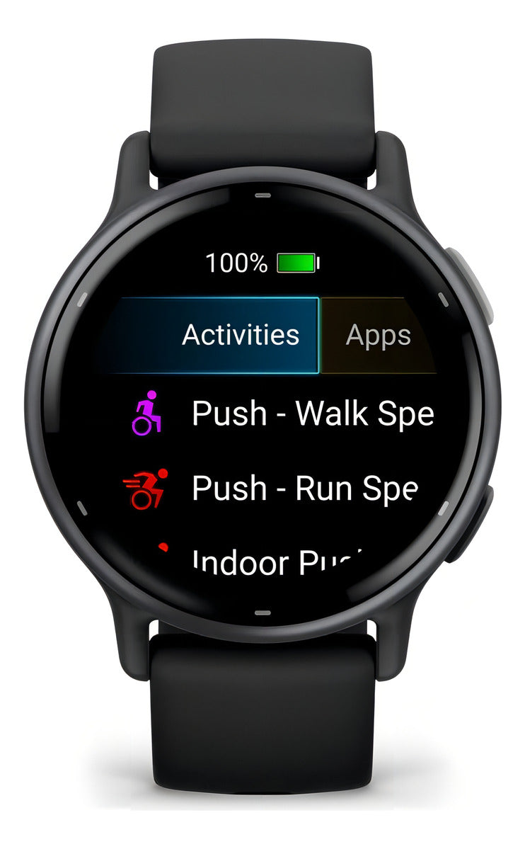 Relógio Garmin Vivoactive 5 Preto Com Pulseira De Silicone