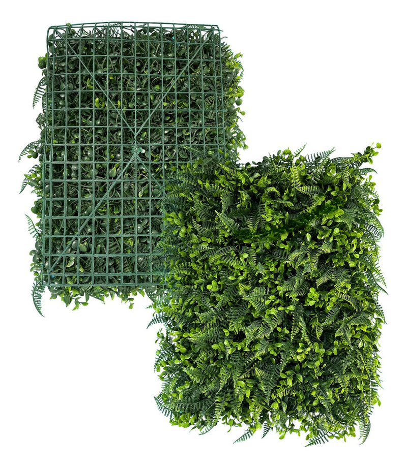 Placa De Mini Samambaia Eucalipto 40x60 Jardim Vertical Luxo