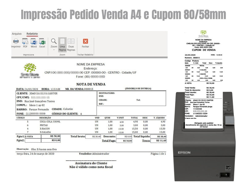 Sistema Completo Assistência Técnica Com Os, Vendas, Estoque
