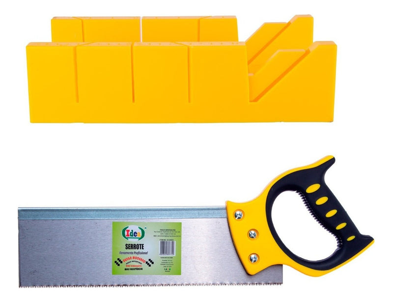 Gabarito Caixa Meia Esquadria Serrote Costa 30 cm Idea ID-2652C