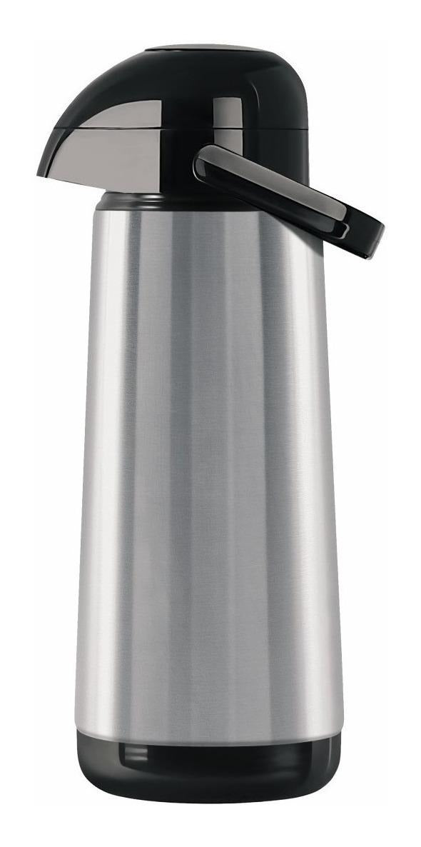 Garrafa térmica de pressão 1,8 litro Inox Lúmina Termolar