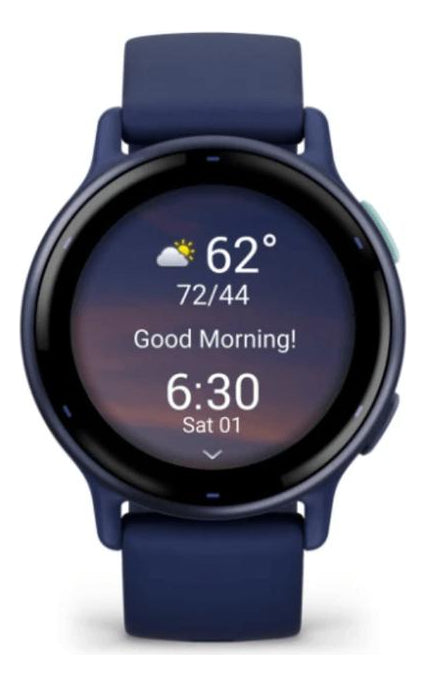 Relógio Garmin Vivoactive 5 Azul Marinho Monitor Cardíaco