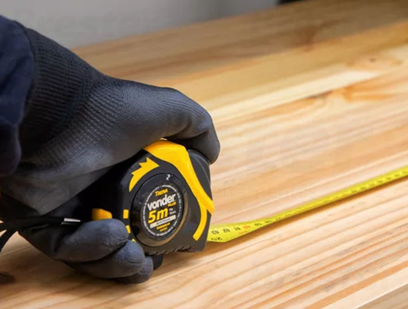 Trena De Aço 5mts X 19mm Auto Trava Vonder Plus