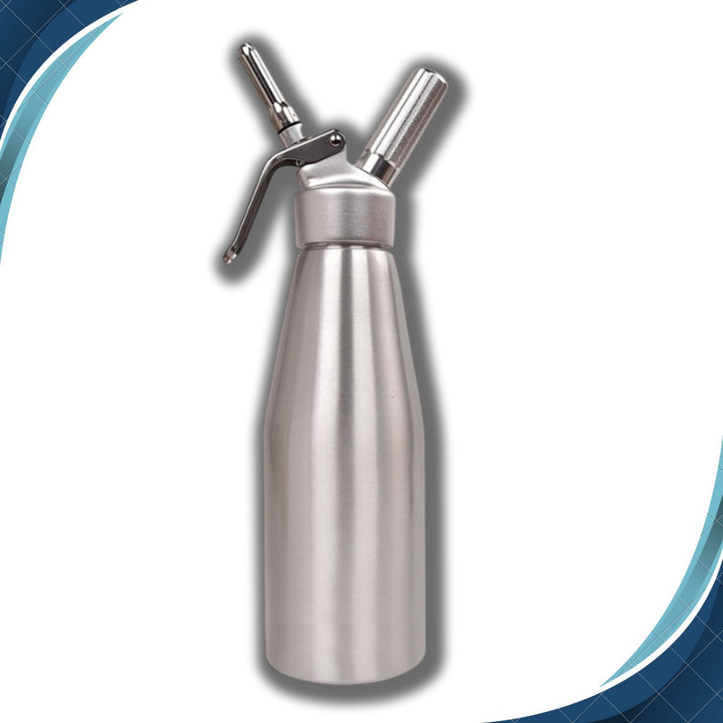 Garrafa Sifão Chantilly 1l + 10 Ampola Profissional Gas Mule
