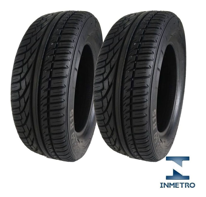 Par Pneus Remold 205/60-15 100% Vipal Primeira Linha Inmetro L