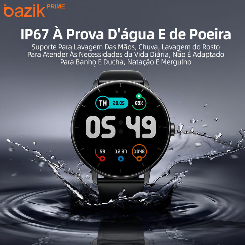 Relógio Inteligente Bazik Prime Gtr4 Pro 47mm Nfc Amoled Android Ios Relogio Smartwatch Masculino E Feminino Smartwatch Para Presente Minimalista Lançar Em 2025