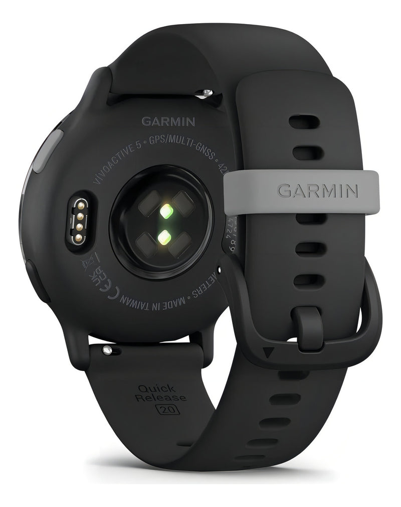 Relógio Garmin Vivoactive 5 Preto Com Pulseira De Silicone
