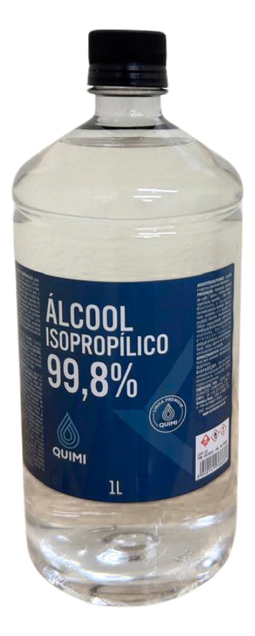 1l Álcool Isopropilico De Limpeza Para Uso Diversos