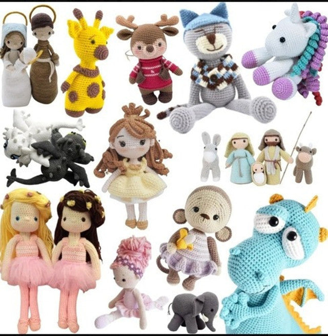 Mais De 5000 Projetos Amigurumi Com Videos E Apostilas