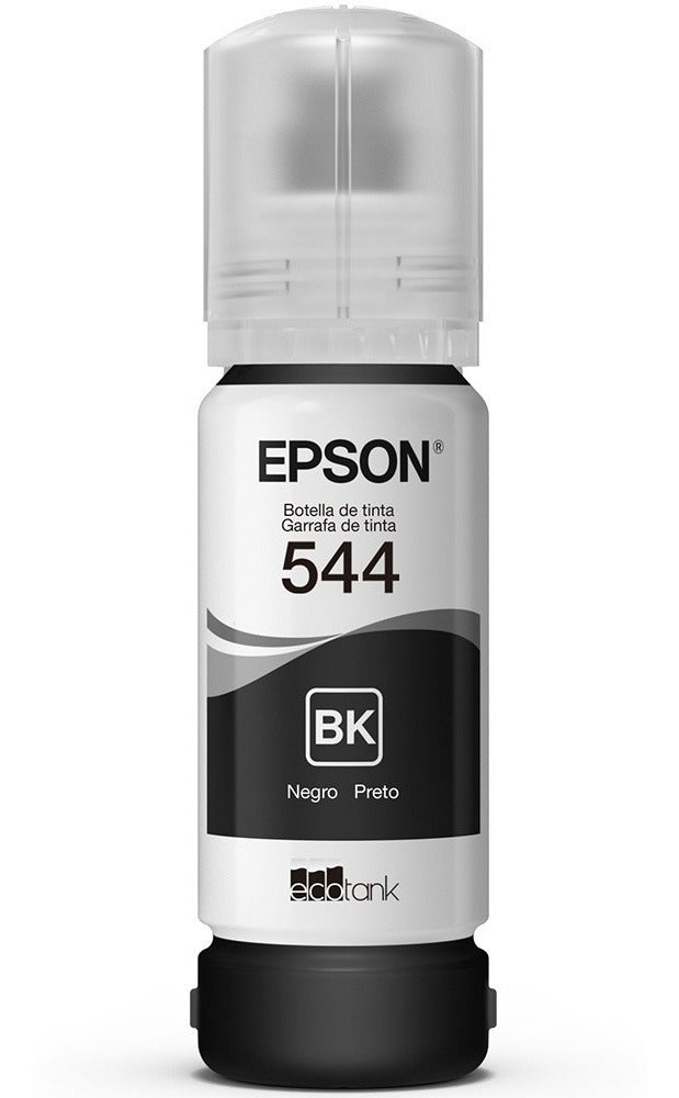 Kit Refil Epson 544 Preto Amarelo Ciano Magenta Tinta 4 cores