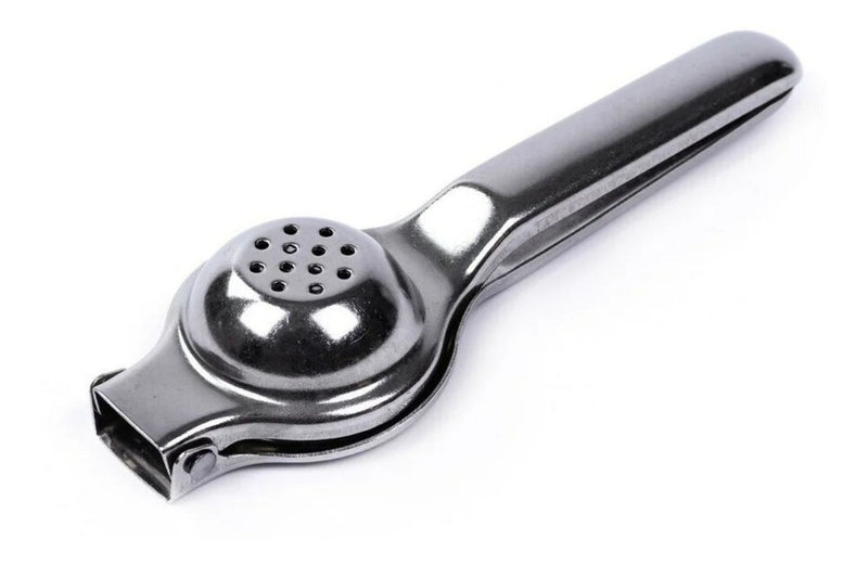 Espremedor Chef Gourmet De Limão Aço Inox Maciço Super Forte Durável Alta Eficiência Uso Doméstico E Profissional Cozinha Moderna Resistente E Fácil De Limpar Ponte Lar Utilidades