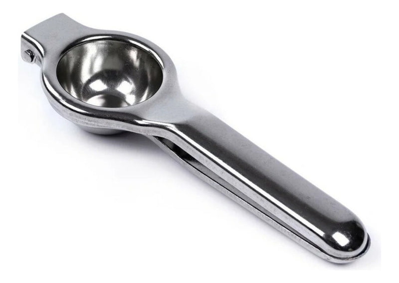 Espremedor Chef Gourmet De Limão Aço Inox Maciço Super Forte Durável Alta Eficiência Uso Doméstico E Profissional Cozinha Moderna Resistente E Fácil De Limpar Ponte Lar Utilidades