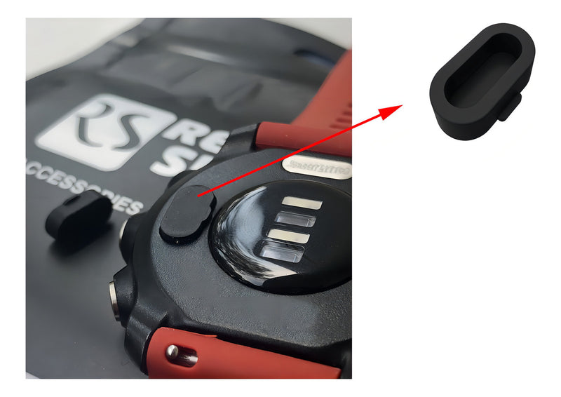 Kit Pelicula + Plugue Compativel Com Garmin Forerunner 165