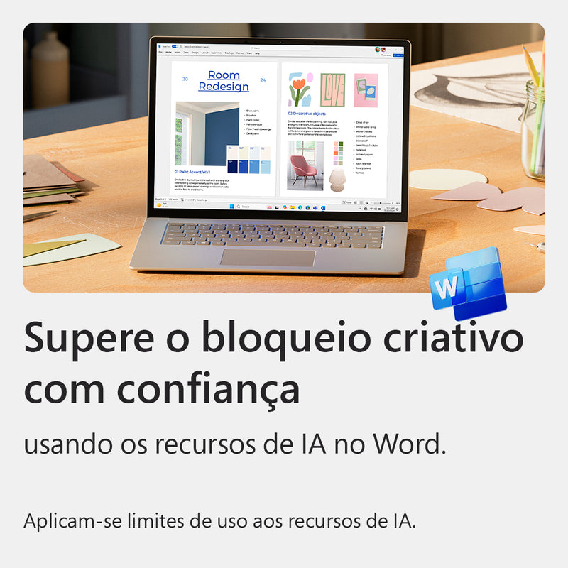 Microsoft 365 Family 2025 + Mcafee Premium - Licença 1 Ano