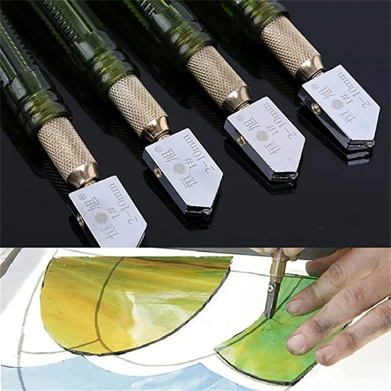 Cortador De Vidro E Espelho Profissional Diamante Vidraceiro Sd Tools