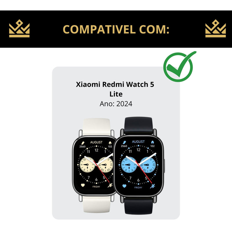 3uni Películas Protetoras Silicone Para Redmi Watch 5 Lite