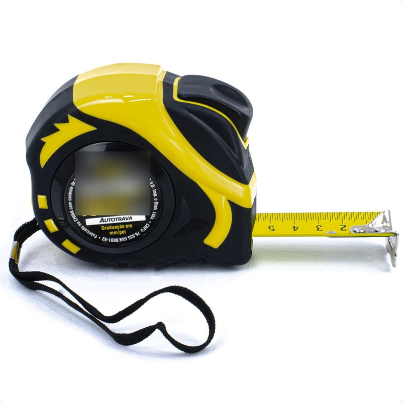 Trena Curta De Aço Autotrava 10m X 25mm Vonder