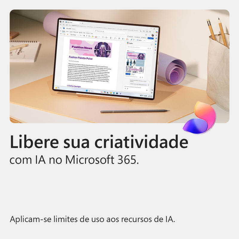 Microsoft 365 Family 2025 + Mcafee Premium - Licença 1 Ano
