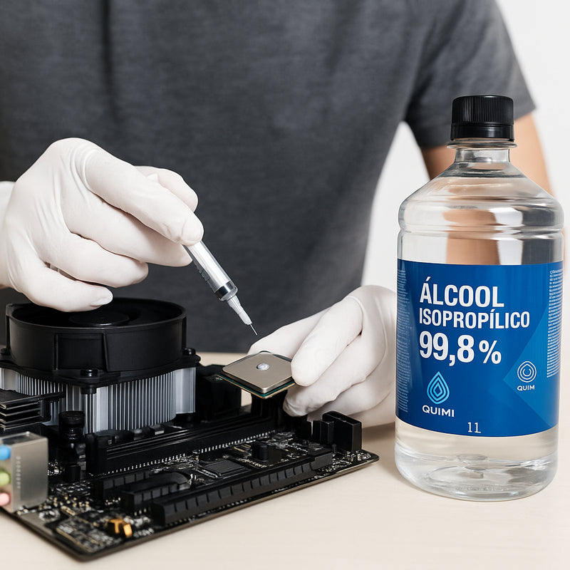 Quimivida Limpador De Telas 1l Antiestático Isopropilico