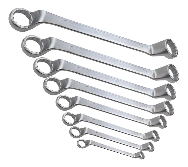 Jogo Chave Estrela Em Aço Cromado 6mm A 22mm 8 Peças Starfer