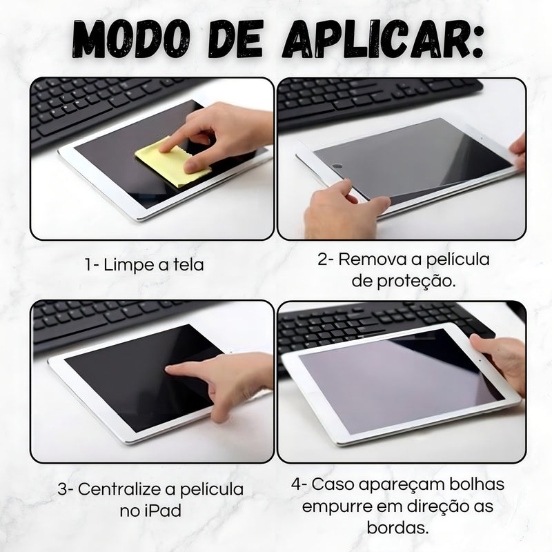 Película De Vidro Para iPad 11a Geração (a16) 11 A3354 A3355