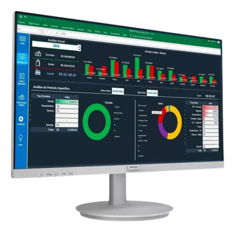 Planilha Excel Controle Financeiro Pessoal.
