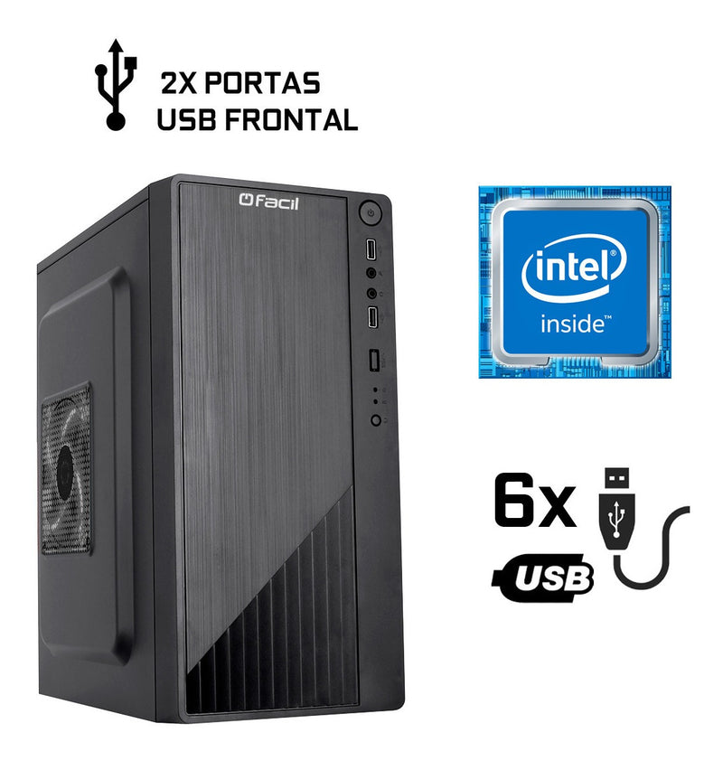 Computador Completo I5 3º G 8gb Hd Ssd 240gb Monitor Hdmi