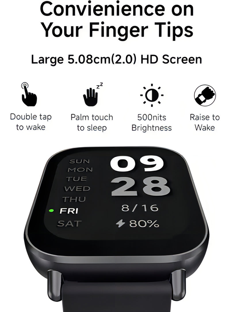 Redmi Watch 5 Active Hyperos ORIGINAL Preto