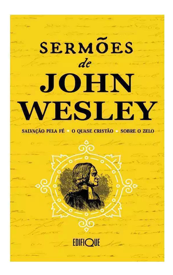 Livro Sermões De John Wesley Capa Brochura
