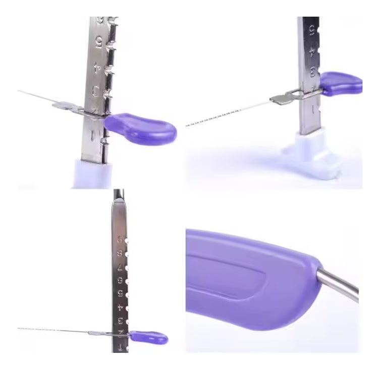 Cortador E Nivelador De Bolo Linha Ajustável Inox 30 Cm
