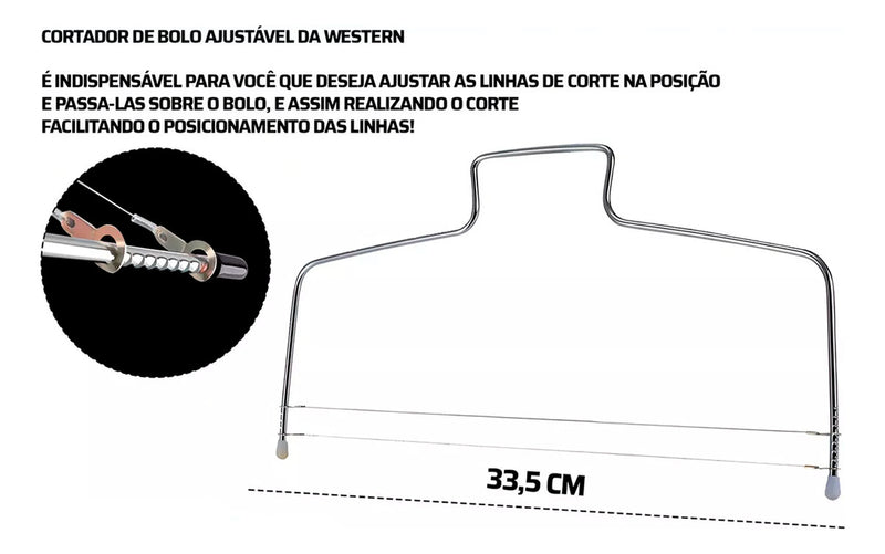 Cortador Nivelador Fatiador Corte Perfeito Inox