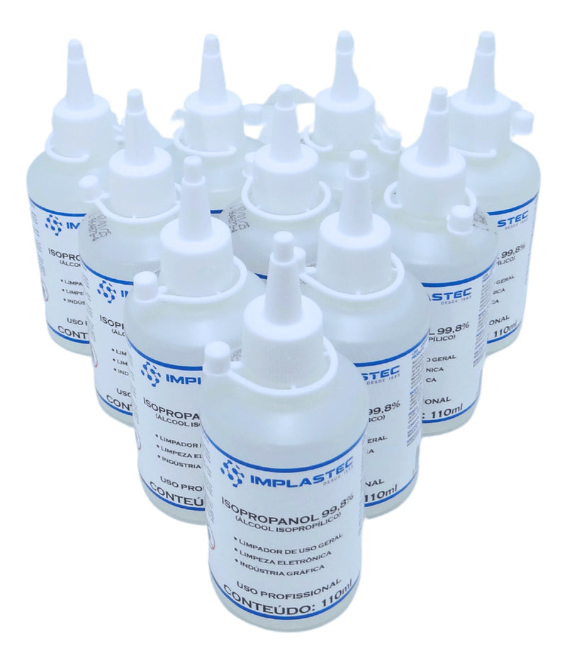 Álcool Isopropilico 99,8% Limpeza Placa E Eletrônico 110ml